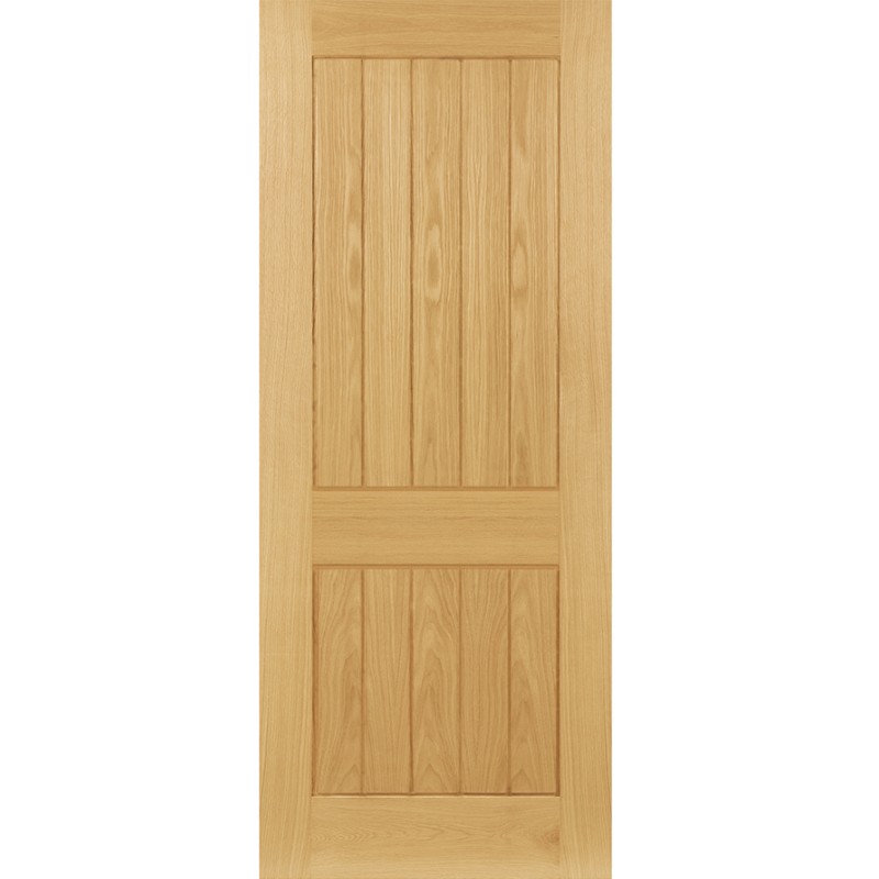 Internal Pre-Finished Oak Ely 2 Panel Door